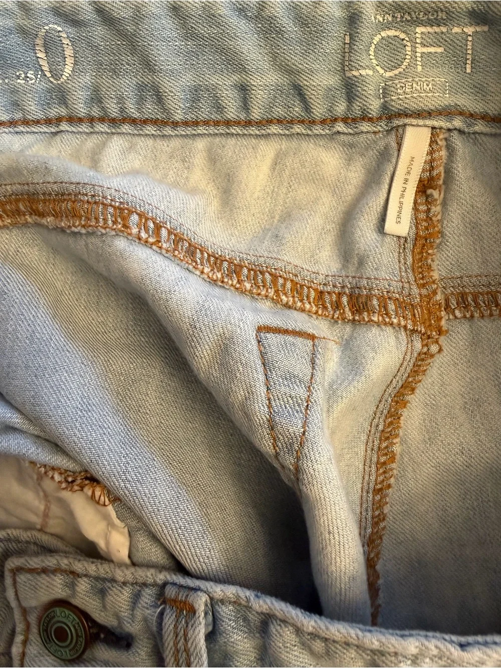 LOFT Light Wash Denim Women’s Shorts